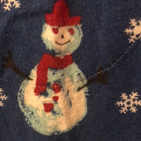 ☃️☃️☃️Dancing Snowmen Nightgown/Bathrobe - Picture 5 of 5